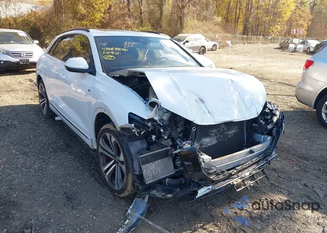 2020 Audi Q8 Premium Plus 55 Tfsi Quattro Tiptronic from USA, damaged, VIN WA1EVAF10LD013884